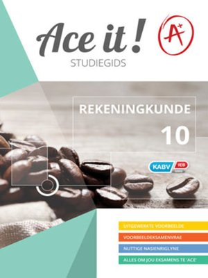 cover image of Ace It! Rekeningkunde Graad 10